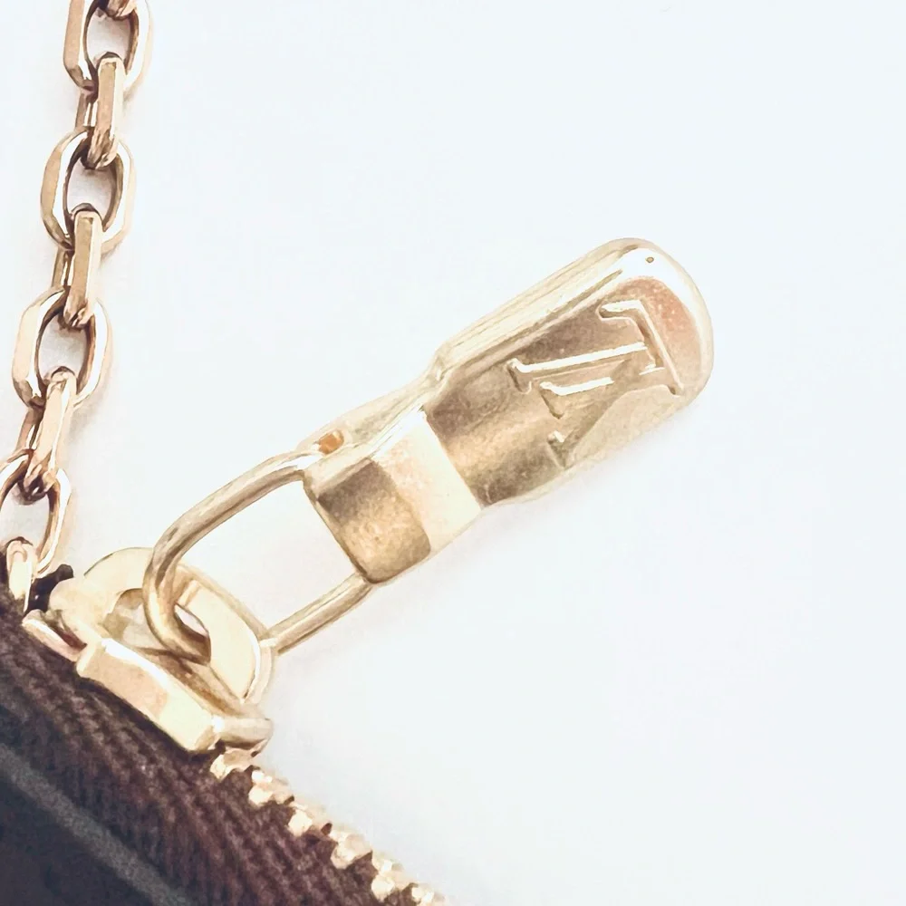 🔥 LOUIS VUITTON Monogram Canvas Key Pouch/Holder